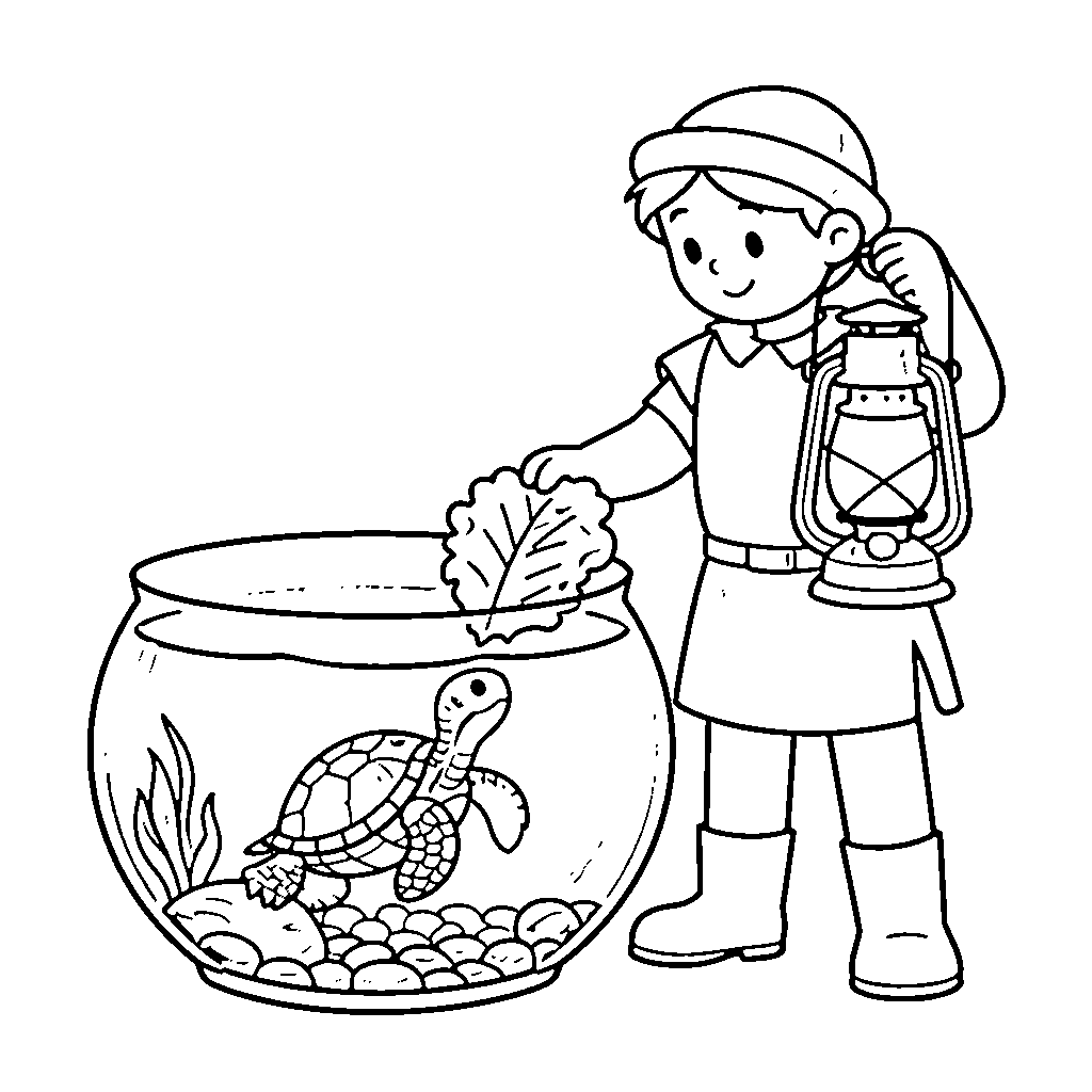 Printable page 3 from Making Friends With Monsters