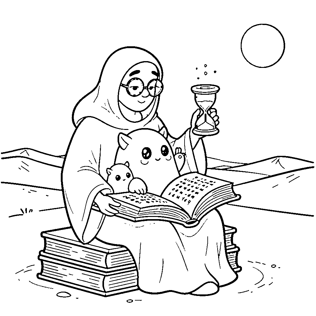 Printable page 11 from Making Friends With Monsters